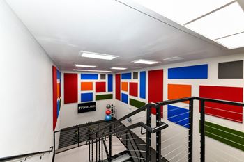 State-of-the-art gym and spin studio
